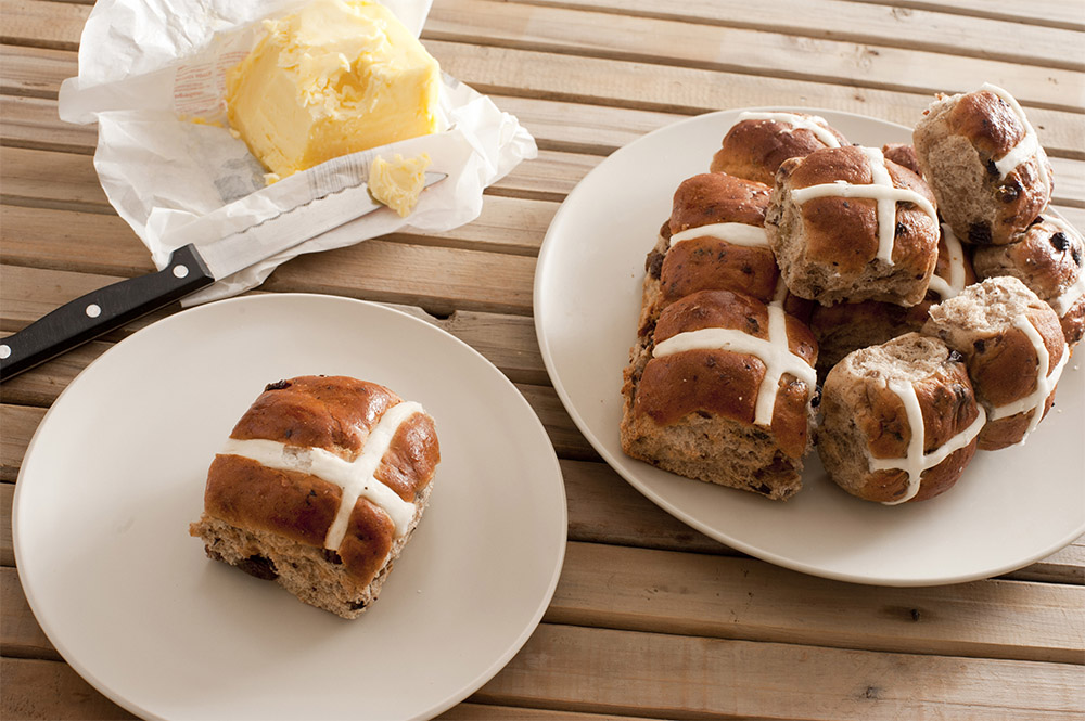 Hot cross bun