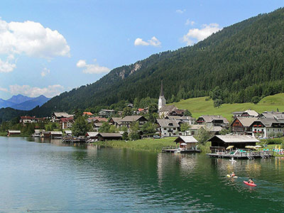Weissensee, Ausztria (Karintia) háttérkép