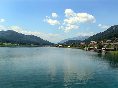 Weissensee, Ausztria (Karintia) háttérkép