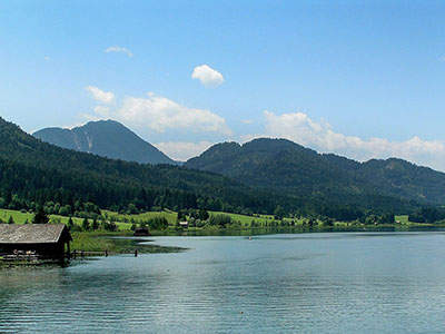 Weissensee, Ausztria (Karintia) háttérkép