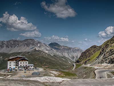 Stelvio hágó - Passo dello Stelvio, Olaszország háttérkép