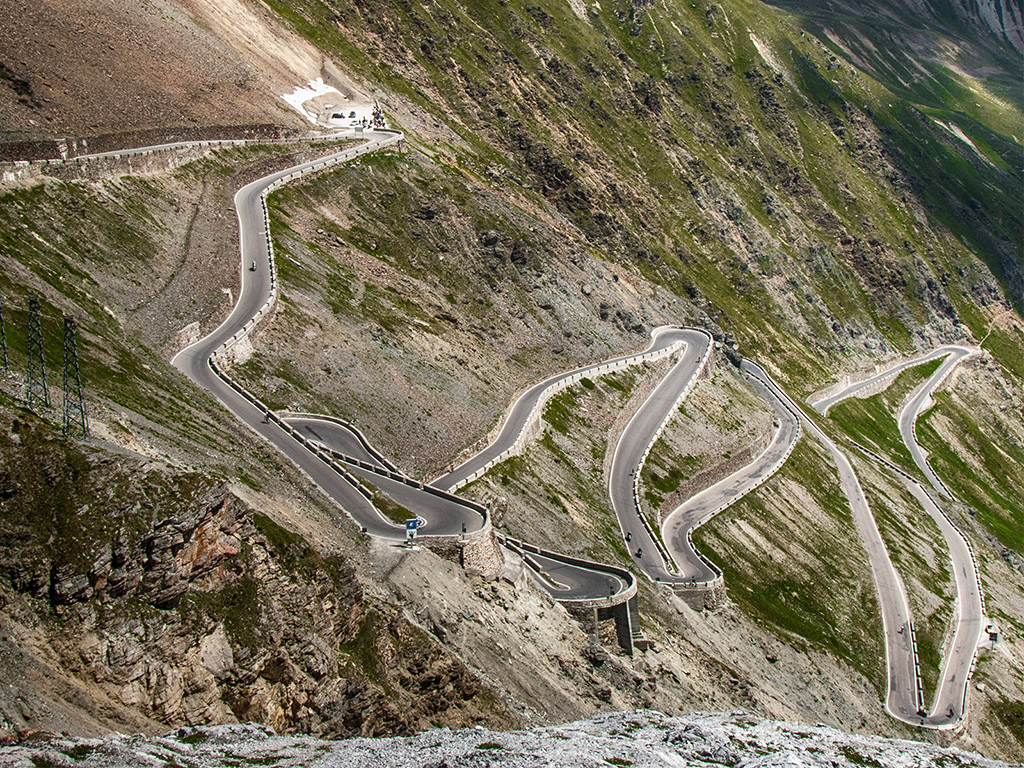 Passo dello Stelvio, Alpok