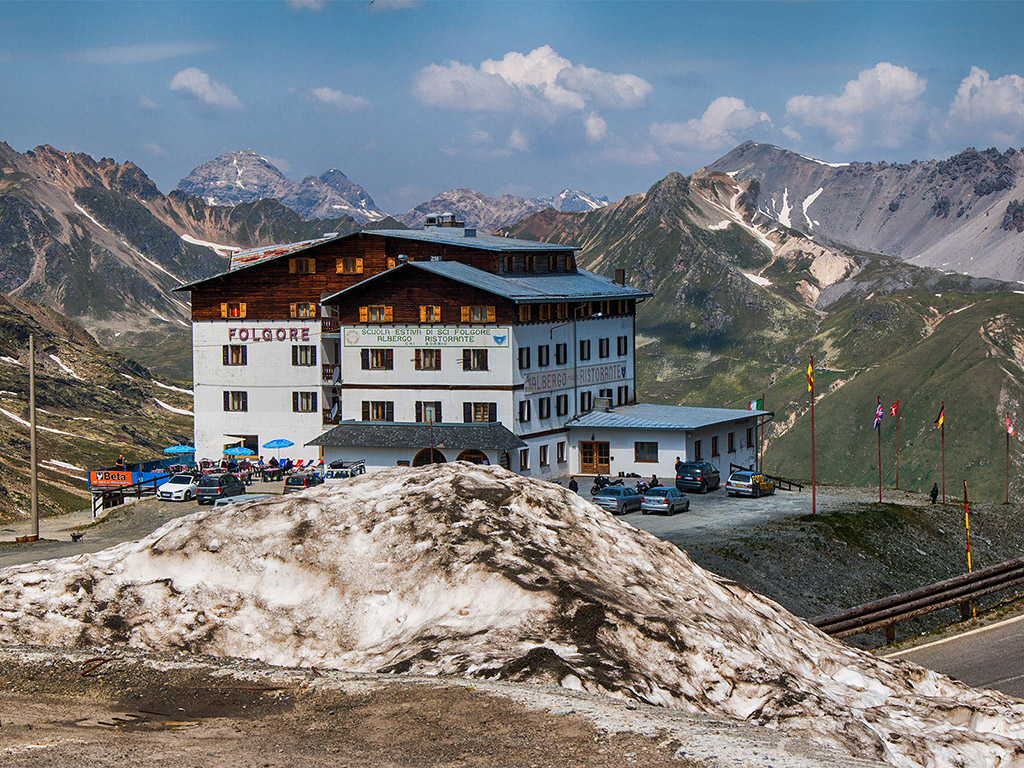 Passo dello Stelvio, Alpok