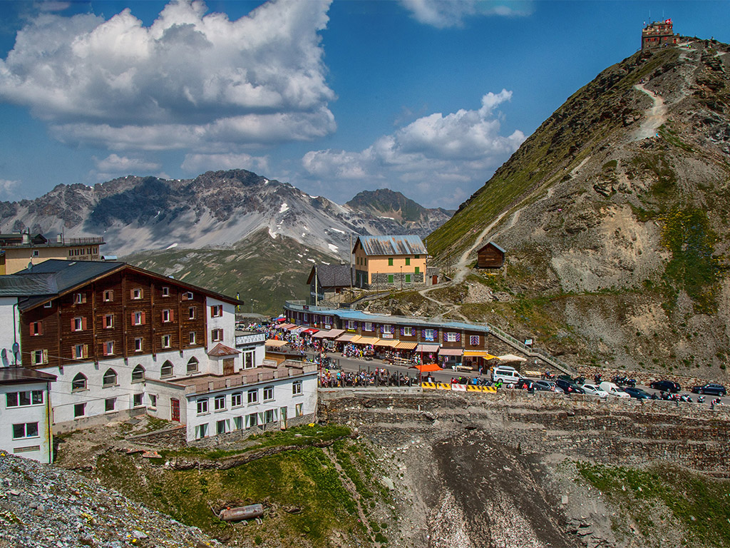 Passo dello Stelvio, Alpok