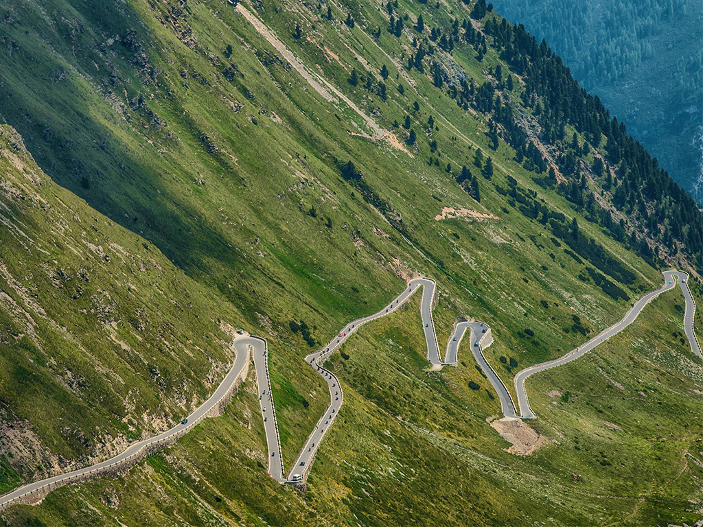 Passo dello Stelvio, Alpok