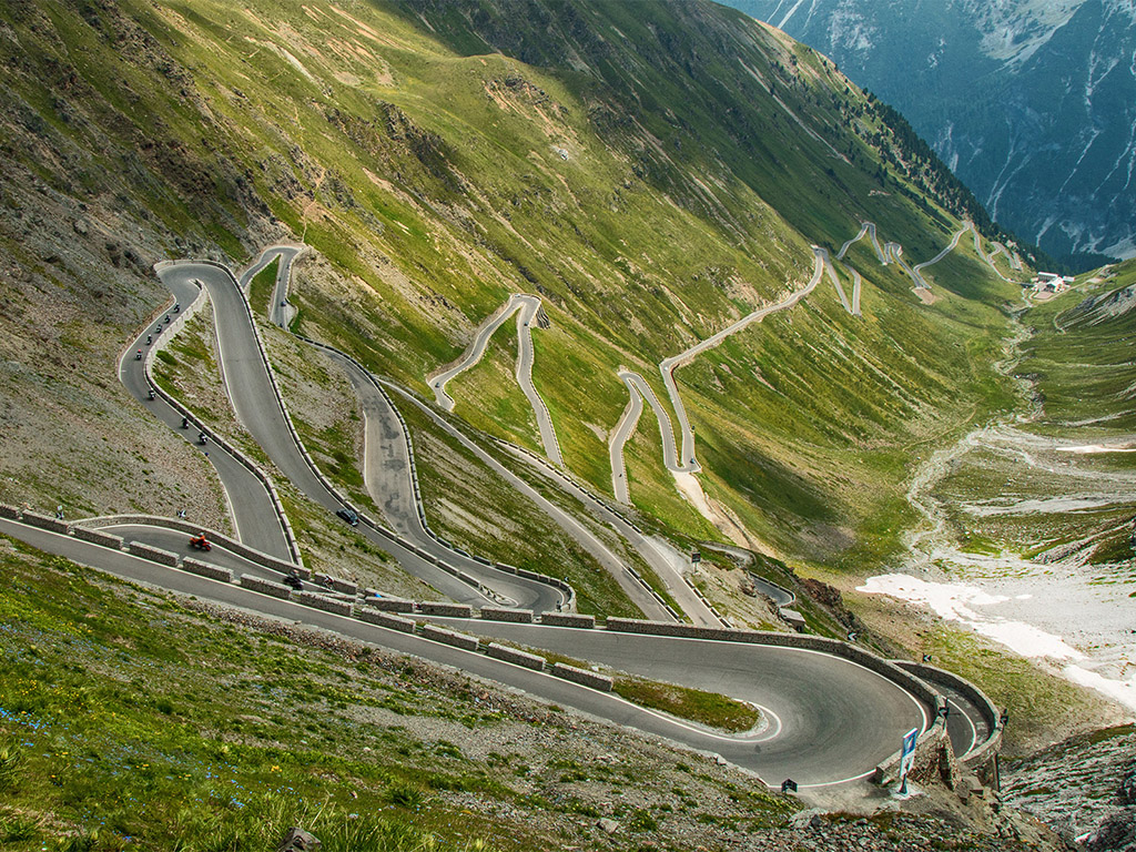 Passo dello Stelvio, Alpok