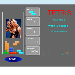Shakira Tetris